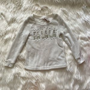 Girls winter sweater